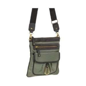   Khaki Green Crossbody Purse Tote Shoulder Bag Travel 