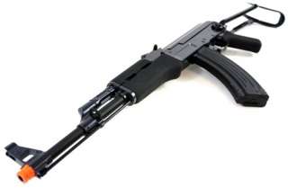 fps jg airsoft full metal gearbox ak47s airsoft aeg rifle black w 