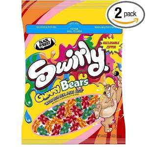 Black Forest Swirly Gummy Bears, 4.5 Pound Resealable Bags (Pack of 2)