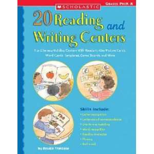  20 Reading And Writing Centers Franzese Rosalie Books