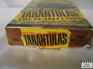 Tarantulas The Deadly Cargo VHS Claude Akins  