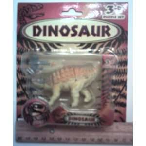  3 D Dinosaur Puzzle Set   Ankylosaurus Toys & Games