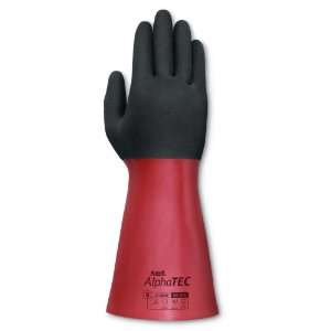 Ansell AlphaTec 58 530 Nitrile Glove, 12 Length, 13 mils Thick, Size 