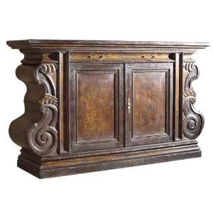  Hekman Furniture Console in Special Reserve Finish   7 