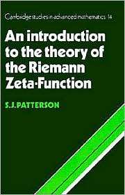    Function, (0521499054), S. J. Patterson, Textbooks   