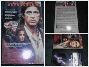 REVOLUTION Al Pacino BETA MAX 1985 Betamax RARE  