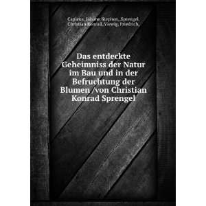   Stephen,,Sprengel, Christian Konrad,,Viewig, Friedrich, Capieux Books