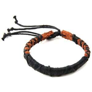  Trendy Celeb Leather Bracelet .Adjustable Size (One Size 