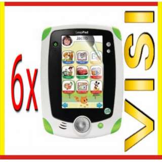 6x Visi CLEAR LCD Screen Protector Skin Cover Guard for Leapfrog 