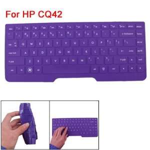   Protective Soft Silicone Keypad Film Purple for HP CQ42 Electronics