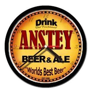 ANSTEY beer and ale wall clock 