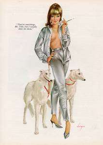 Alberto Vargas ~ Collectible Pinup Watch Dogs  
