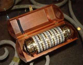 Da Vinci Code Large Cryptex Prop Replica Noble  