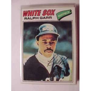  1977 Topps #133 Ralph Garr [Misc.]
