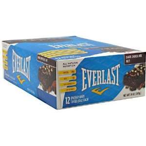  Everlast Sports Nutrition Energy Bars, Dark Chocolate Nut 