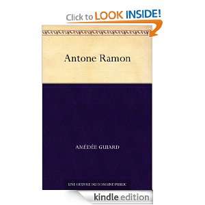 Antone Ramon (French Edition) Amédée Guiard  Kindle 