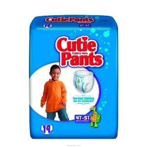  Cutie Pants, Cuties Trnpnt Boy 4T 5T, (1 PACK, 19 EACH 