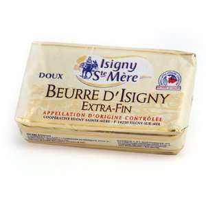 French Butter from Isigny AOC   Unsalted   4.4 oz.  