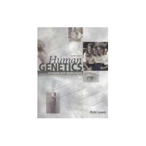   Human Genetics  Concepts &_Applications (Cloth) 4TH EDITION Books