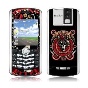   Blackberry Pearl  8100  Genghis Tron  Skullerflies Skin Electronics