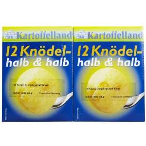 Kartoffelland Potato Dumplings Half & Half, 12 oz, 2 pk  