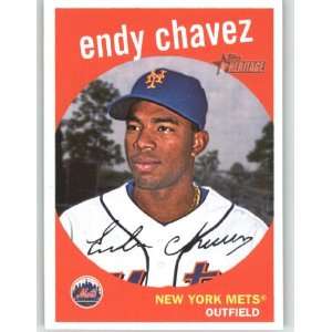  2008 Topps Heritage High Number #661 Endy Chavez   New 