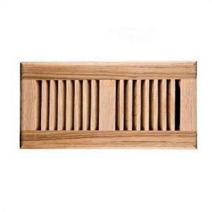   Wood Vent Cover With Metal Damper Size 4 x 12