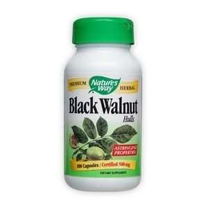  Natures Way Black Walnut Hulls 100 Caps