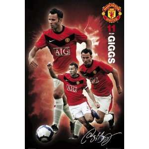    Manchester United   Giggs 09/10 Poster   91.5x61cm
