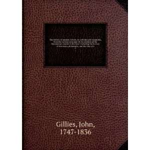   of literature, philosophy, and the fine arts. John Gillies Books
