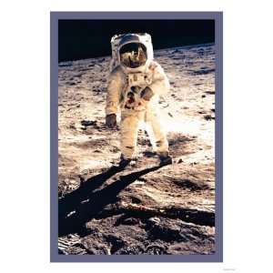 Apollo 11 Man on the Moon Giclee Poster Print, 18x24
