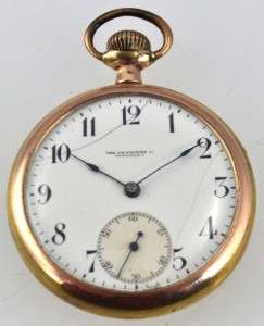 Antique JM Whitney Victoria B.C Canada Pocket Watch Running Gold 