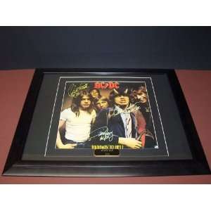  AC/DC autographed highway to hell lp 