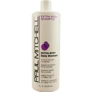  Extra Body Daily Shampoo Paul Mitchell 33.8 oz Shampoo For 