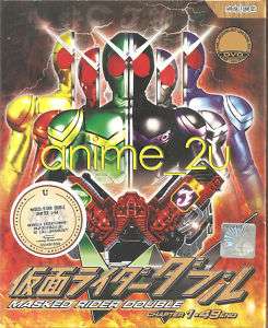DVD Anime Masked Kamen Rider Double Chapter 1 49 End  