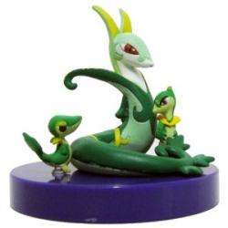 Pokemon 1/40 Scale Figures   Snivy Evolution  