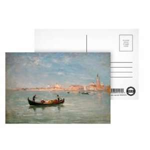 Venice (oil on canvas) by Adolphe Appian   Postcard (Pack of 8)   6x4 