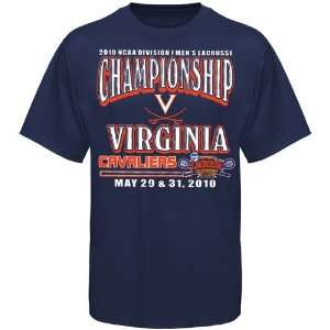 com Virginia Cavaliers Navy Blue 2010 NCAA Division I Mens Lacrosse 