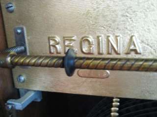 Antique Regina Music Box Changer Oak 24 Discs GORGEOUS  