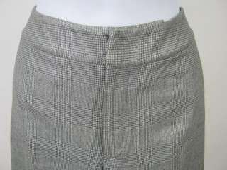 LINDA ALLARD ELLEN TRACY Gray Plaid Pants Slacks 10  