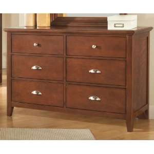   Double Dresser by Vaughan Bassett   Cherry (BB10 001)