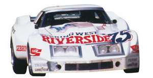 MONOGRAM Greenwood Vette Riverside 75 Slot Car #854857  