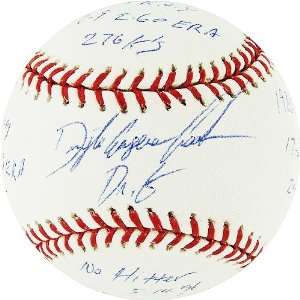Dwight Doc Gooden Ten Inscription MLB Baseball  Sports 