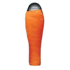  Lafuma Warm n Light 1000g Down Sleeping Bag (Orange/Grey 