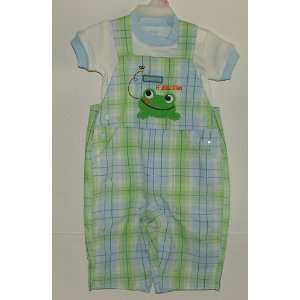Catch Me If You Can Infant Childs Size 3 6 Months Shirt And Overalls 