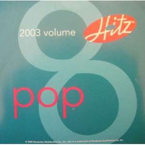  Various Artists   Pop Hitz 2003, Vol.8   Cd, 2003 
