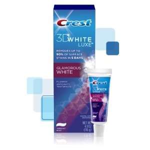 Crest 3D White Advanced Vivid Fluoride Toothpaste, Vibrant Mint, 4.1 