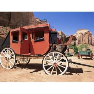 Stage Coach Outside Gouldings Museum, Monument Valley, Arizona/Utah 