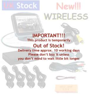 Wireless   Park Distance Control System with Rearview Camera