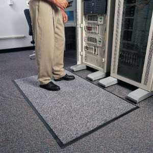  Ludlow composites corp. Pewter Stat Zap Carpet, 3 x 5 